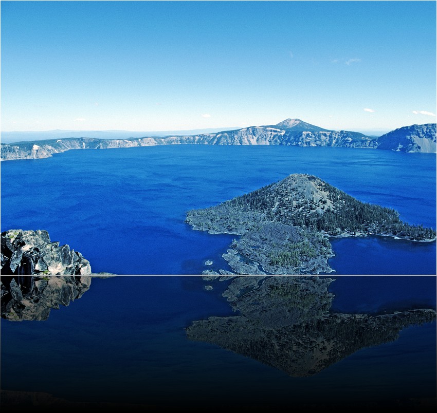 Crater Lake depuis The Watchman
