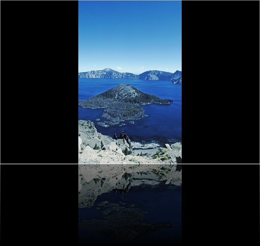 Crater Lake et Wizard Island